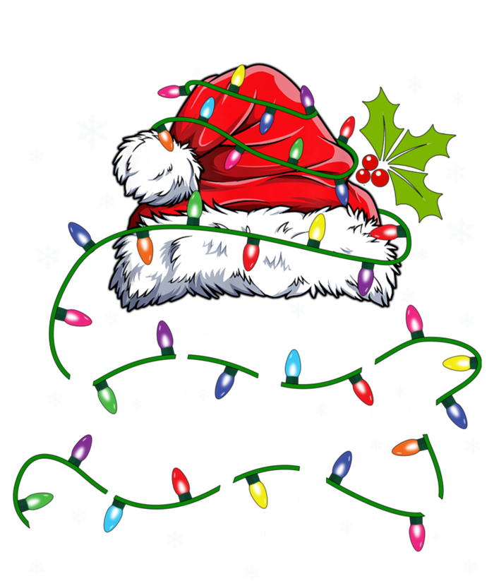 Gaga Claus Christmas Lights Pajama Family Matching Kids T-Shirt