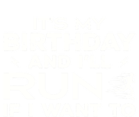 It’S My Birthday And I’Ll Run If I Want To Fun Runner’S Short Acrylic Beanie