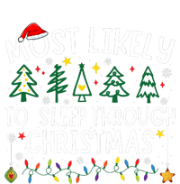 Most Likely To Sleep Through Christmas Matching Christmas Legacy Cool Fit Booney Bucket Hat