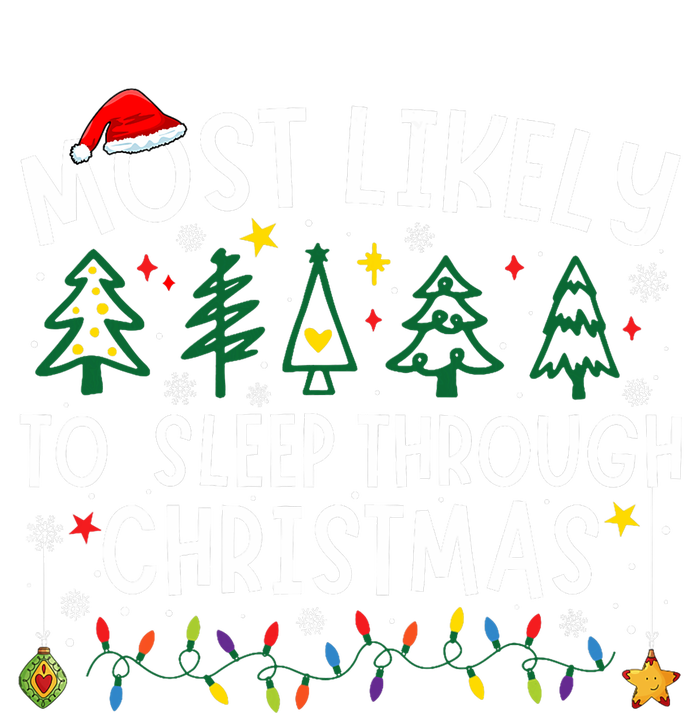 Most Likely To Sleep Through Christmas Matching Christmas Legacy Cool Fit Booney Bucket Hat