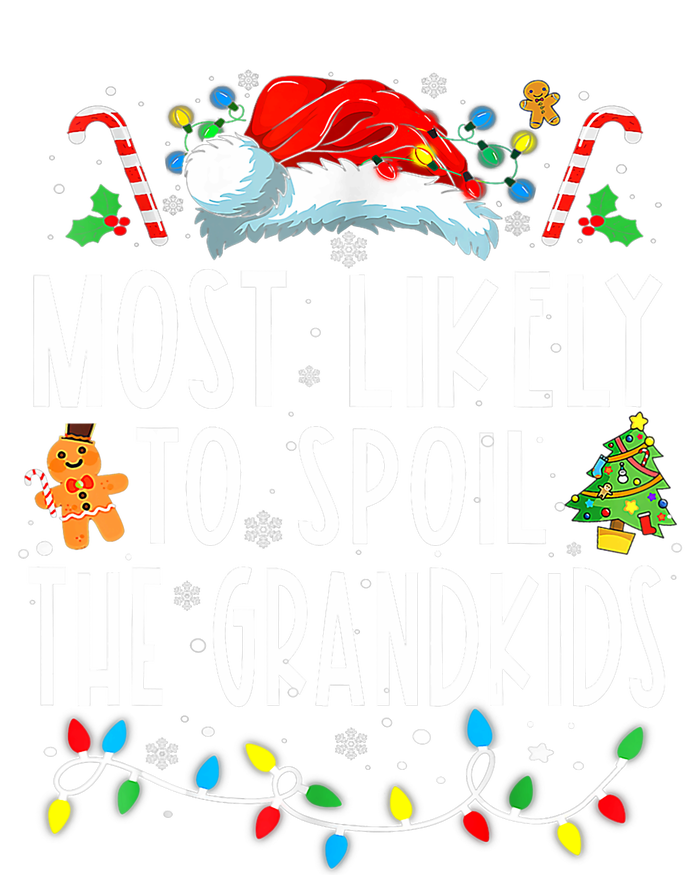 Most Likely To Spoil The Grandkids Funny Christmas Grandma Sustainable Knit Beanie