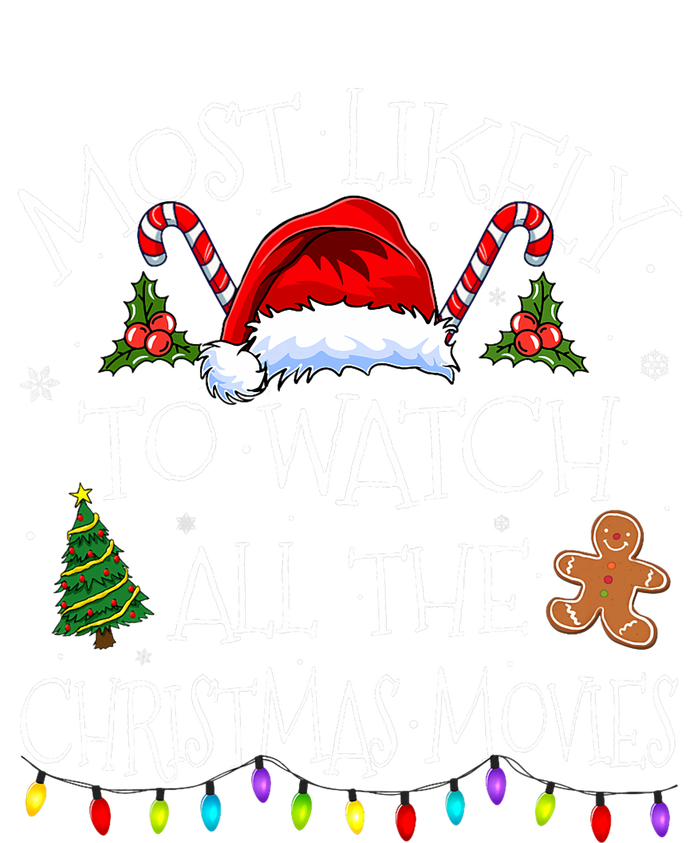 Most Likely To Watch All The Christmas Movies Christmas Grommeted Golf Towel