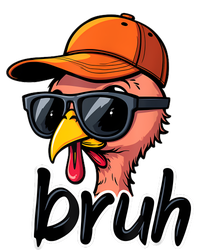 Turkey Face Thanksgiving Bruh T-Shirt