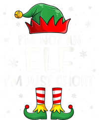 IM Not An Elf Im Just Short Funny Christmas Matching Family Valucap Bio-Washed Visor