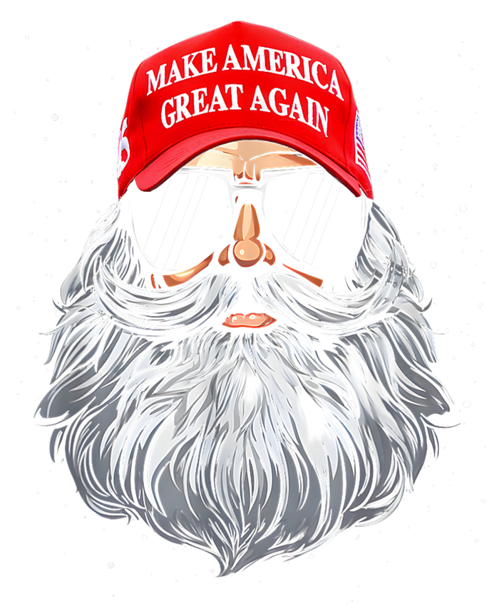 Make A Christmas Great Again Funny Xmas Trump Santa Pajamas Gift Long Sleeve Pajama Set