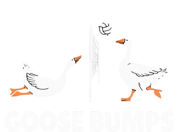 Goose Bumps Volleyball Set Spike Funny Tall T-Shirt