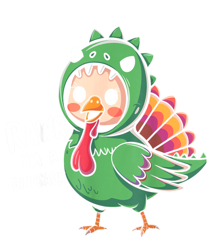 Thanksgiving Dinosaur Turkey Rawr IM A Dinosaur T-Shirt