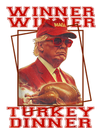 Funny Trump Winner Winner Turkey Dinner Thanksgiving Humor T-Shirt