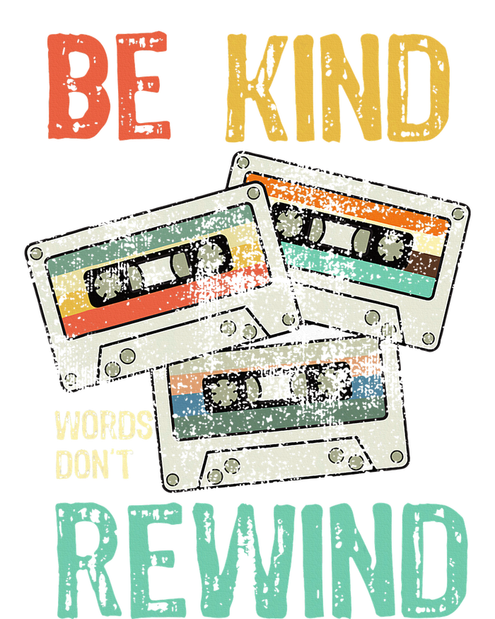 Kindness Quote Be Kind Words DonT Rewind Inspirational Short Acrylic Beanie