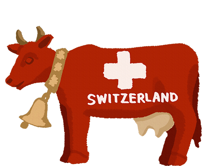 Switzerland Swiss Cow 16 in Basic Backpack