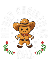 Merry Christmas Yall Gingerbread Cowboy Howdy Western Xmas Metallic Star Ornament