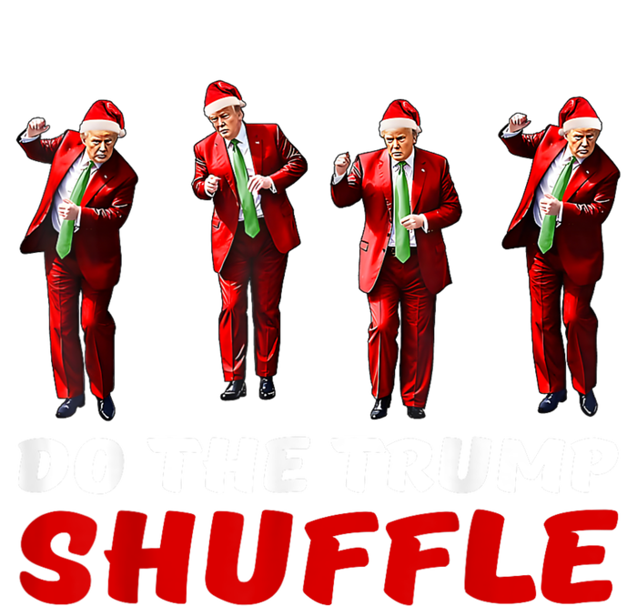 Do The Trump Shuffle Funny Trump Dance Santa Christmas Pj Long Sleeve Shirt