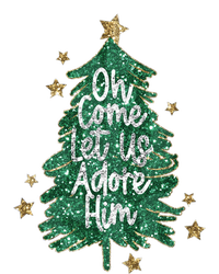 Oh Come Let Us Adore Him Christian Jesus Christmas Baby Long Sleeve Bodysuit