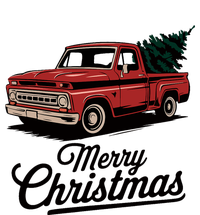 Red Pickup Truck Christmas Tree Vintage Christmas Performance Sprint T-Shirt