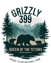 Retro Bear Queen Of The Tetons Grizzly 399 National Park Mousepad