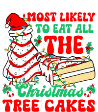 Retro Most Likely To Eat All The Christmas Tree Cakes Debbie Women's Fleece Hoodie