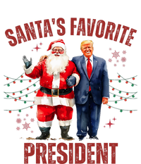 SantaS Favorite President Christmas Funny Trump Xmas Pajama Hooded Wearable Blanket