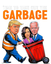 Trump 2024 Funny Time To Take Out Garbage Biden (On Back) T-Shirt