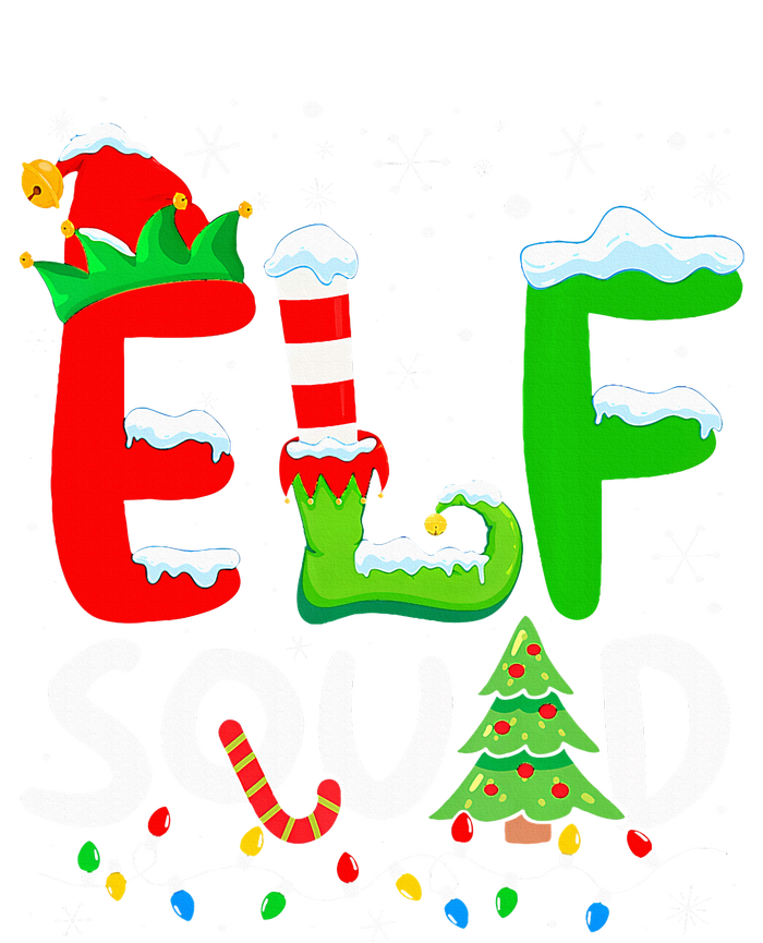 Elf Family Christmas Matching Pajamas Xmas Elf Squad T-Shirt