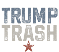 Trump Trash 2024 Grunge Vintage Garbage For Trump Ladies Long Sleeve Shirt