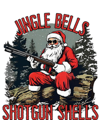 Jingle Bells Shotgun Shells Funny Santa Bruh Gun Premium T-Shirt