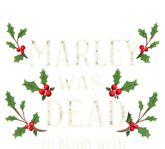 Marley Was Dead To Begin With Christmas Xmas PosiCharge RacerMesh Polo