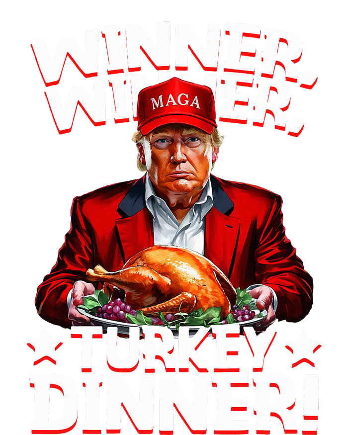 Funny Trump Winner Winner Turkey Dinner Thanksgiving Apparel Baby Long Sleeve Bodysuit