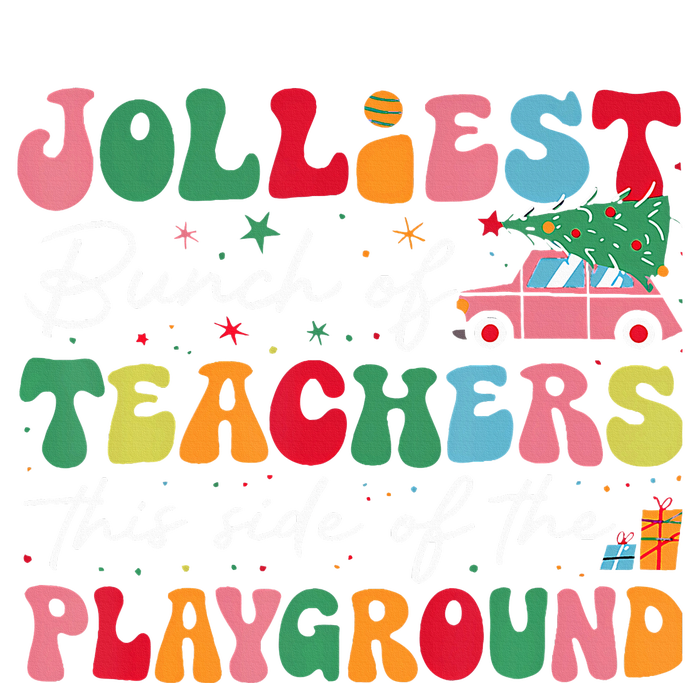 Jolliest Bunch Of Teachers This Side Of The Playground Xmas 16 in Basic Backpack