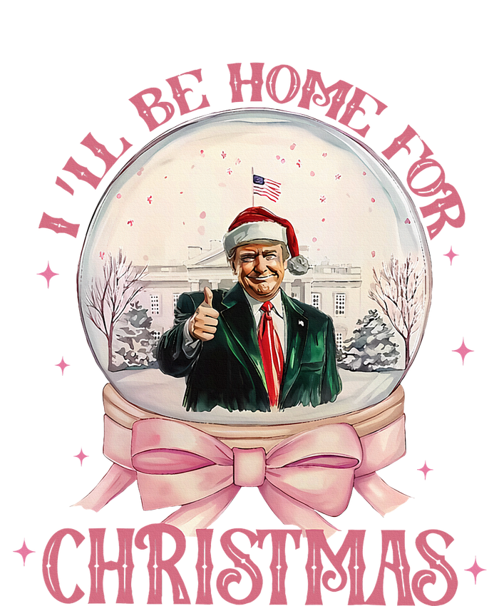 Trump 2024 ILl Be Home Christmas Santa Xmas Short Acrylic Beanie