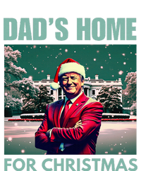 Dads Home For Christmas Dad Trump Home Canvas