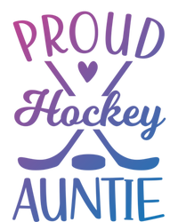 Proud Ice Hockey Aunt Of A Hockey Player Auntie Gift Softstyle Adult Sport Polo