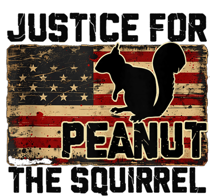 Justice For Peanut The Squirrel Vintage Usa Flag Long Sleeve Shirt