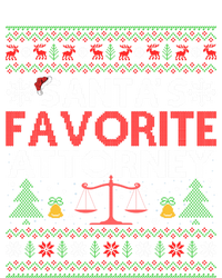 SantaS Favorite Attorney Xmas Gift Ugly Attorney Christmas Gift Sweatshirt