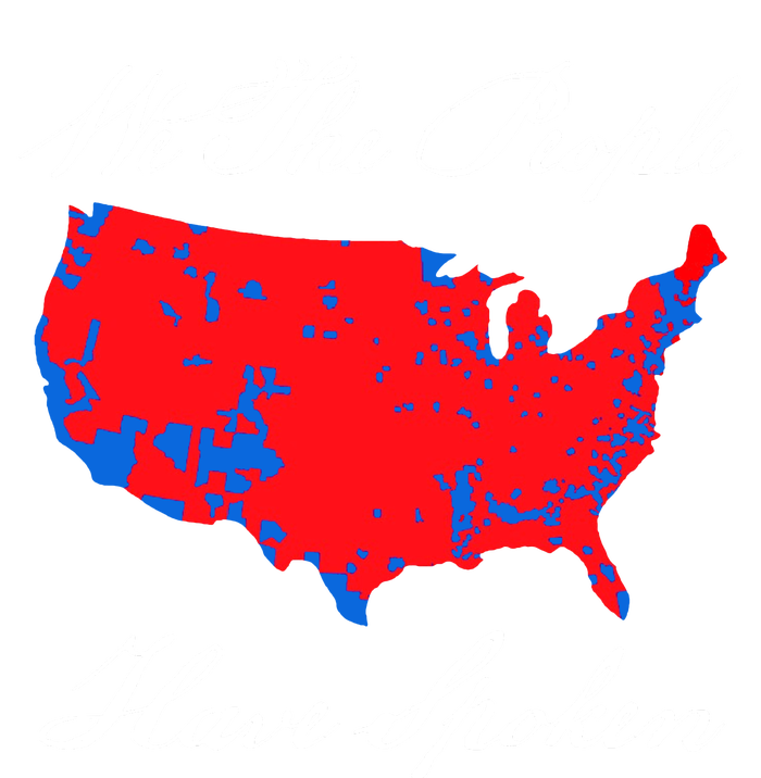 We The People Have Spoken 2024 Election Map Button