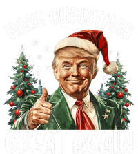 Make Christmas Great Again Donald Trump Funny Holiday Tie-Dye Long Sleeve Shirt