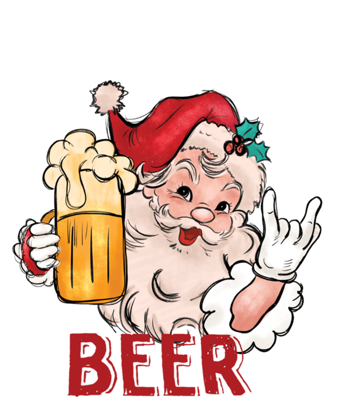 Funny Christmas Beer Meme For Ugly Christmas Beer Funny Gift T-Shirt