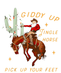 Giddy Up Jingle Horse Pick Up Your Feet Cow Santa Cactus Meaningful Gift Women's V-Neck T-Shirt