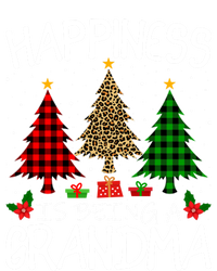 Happiness Is Being A Grandma Christmas Tree Leopard Plaid Funny Gift Ladies Essential Tank