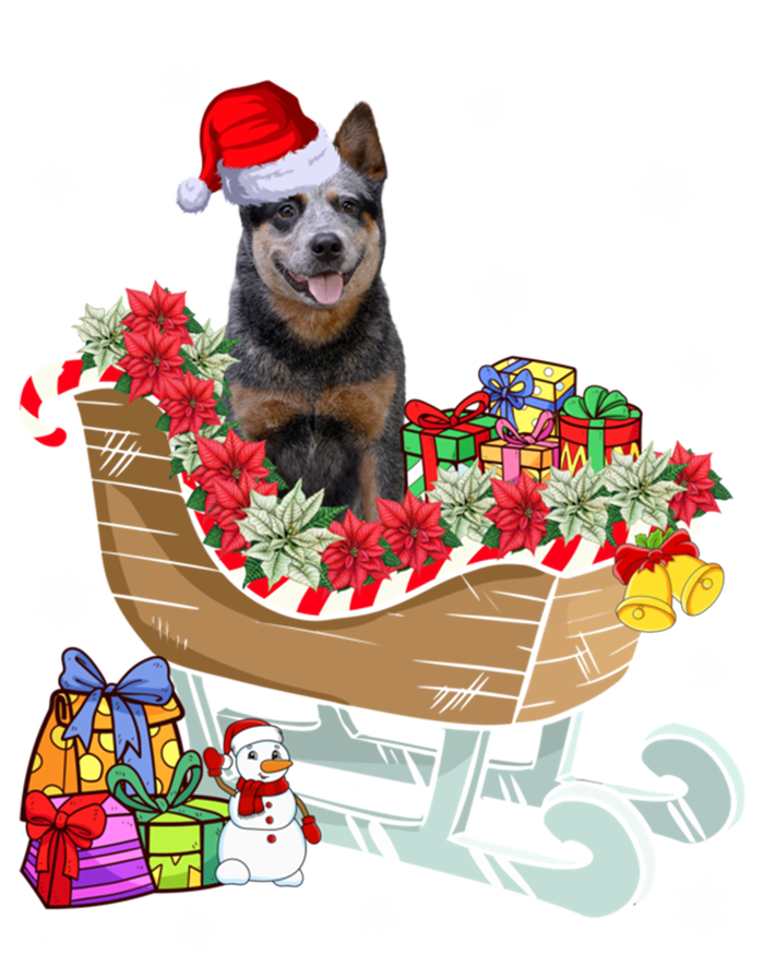 Australian Cattle Dog Christmas Santa Hat Xmas Puppy Lover Gift T-Shirt