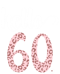 Hello 60 Rose Leopard Daisy Flower Sixty 60th Birthday Party Gift Sustainable Beanie