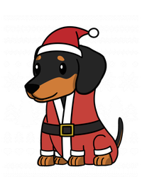 Cartoon Dachshund Funny Dog Christmas Gift T-Shirt