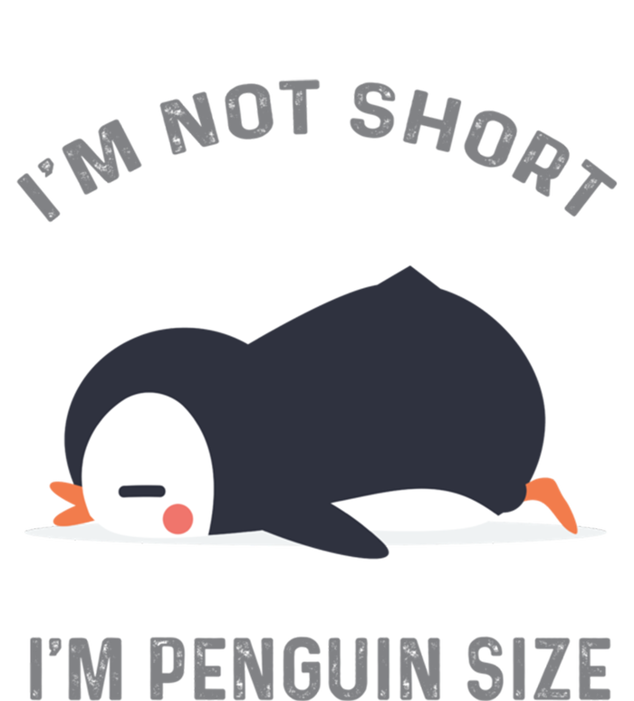 IM Not Short IM Penguin Size Cute Penguin Lover Great Gift Coaster