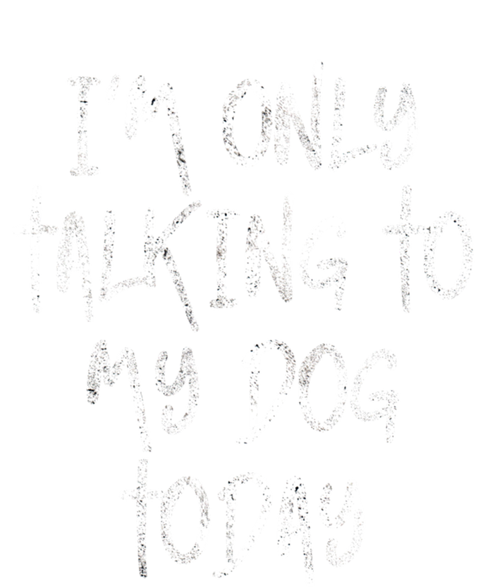 IM Only Talking To My Dog Today Dog Lover Gift T-Shirt