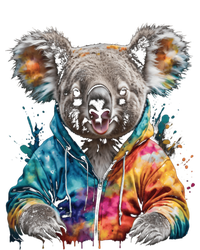 Koala Bear Funny Gift Colorful Funny Animal Art Print Graphic Cool Gift Women's V-Neck T-Shirt