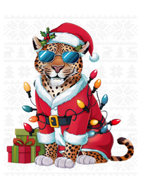 Leopard Xmas Style Ugly Santa Leopard Christmas Great Gift Long Sleeve Shirt