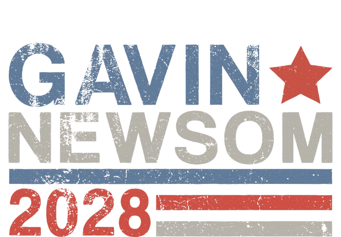 Gavin Newsom For President 2028 Vintage Gavin Newsom 2028 Women's T-Shirt