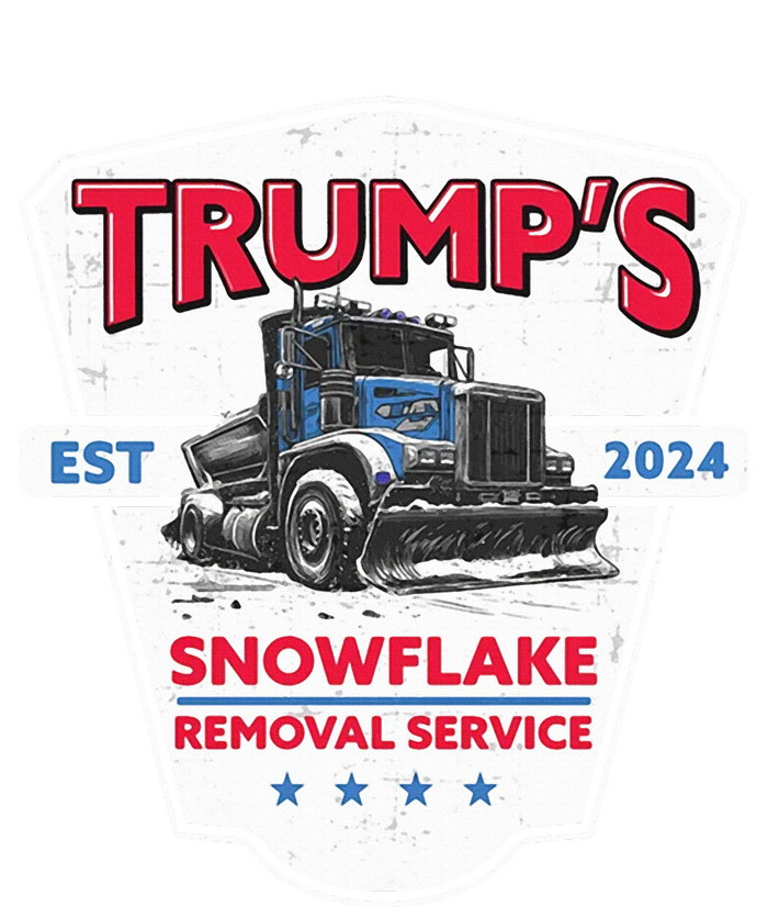 Trumps Snowflake Removal Service Funny Trump 2024 Hoodie