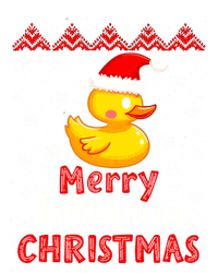 Merry Ducking Christmas Ugly Duck Christmas Jumper Cute Gift Women's Racerback Tank