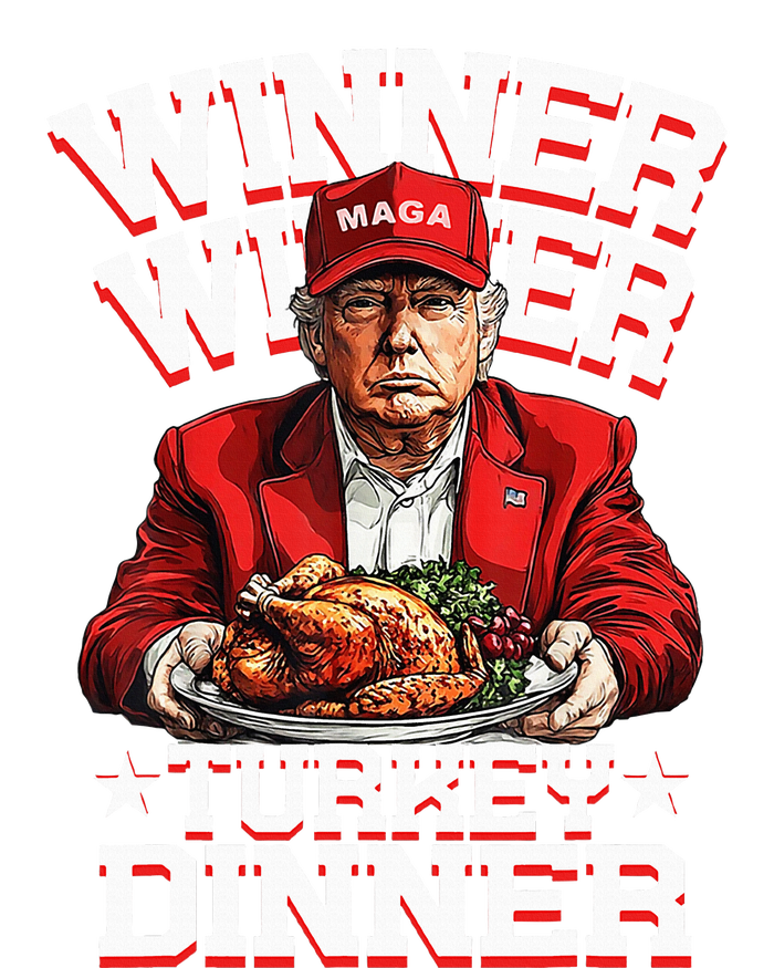 Funny Trump Winner Winner Turkey Dinner Thanksgiving Humor Hoodie