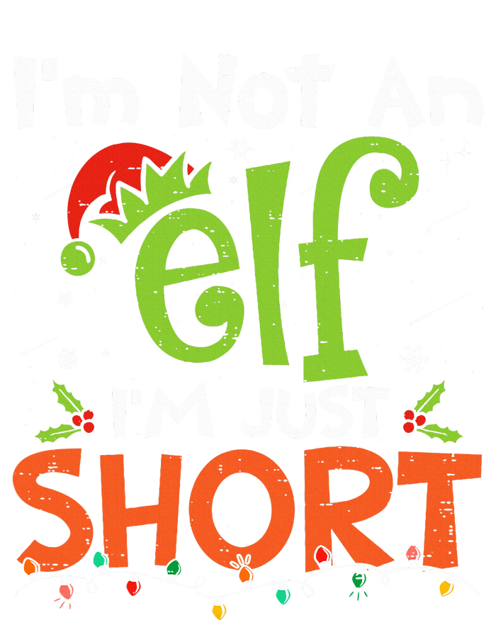 Im Not An Elf Just Short Funny Christmas Xmas Long Sleeve Shirt